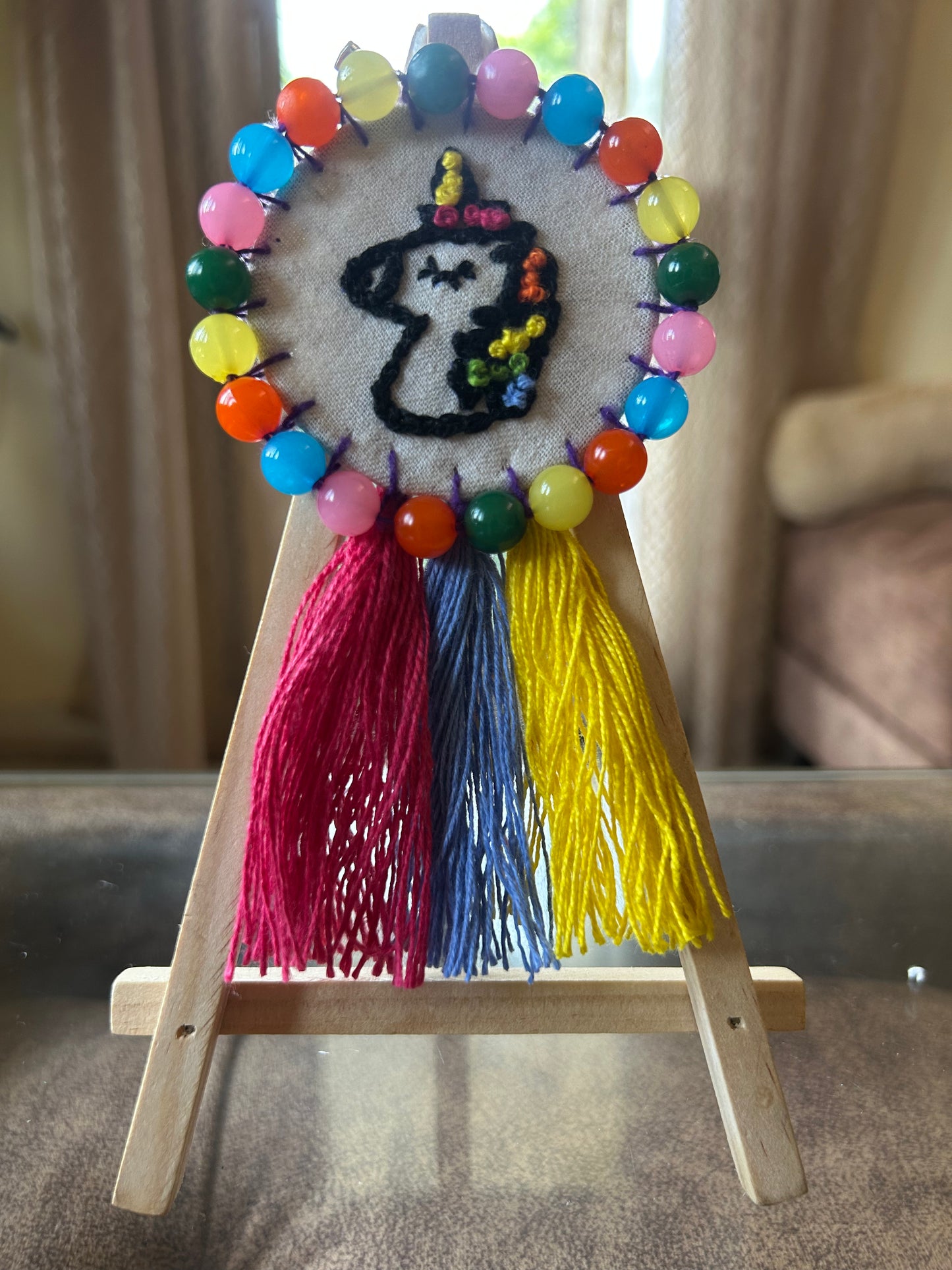 Unicorn Hoop Charm