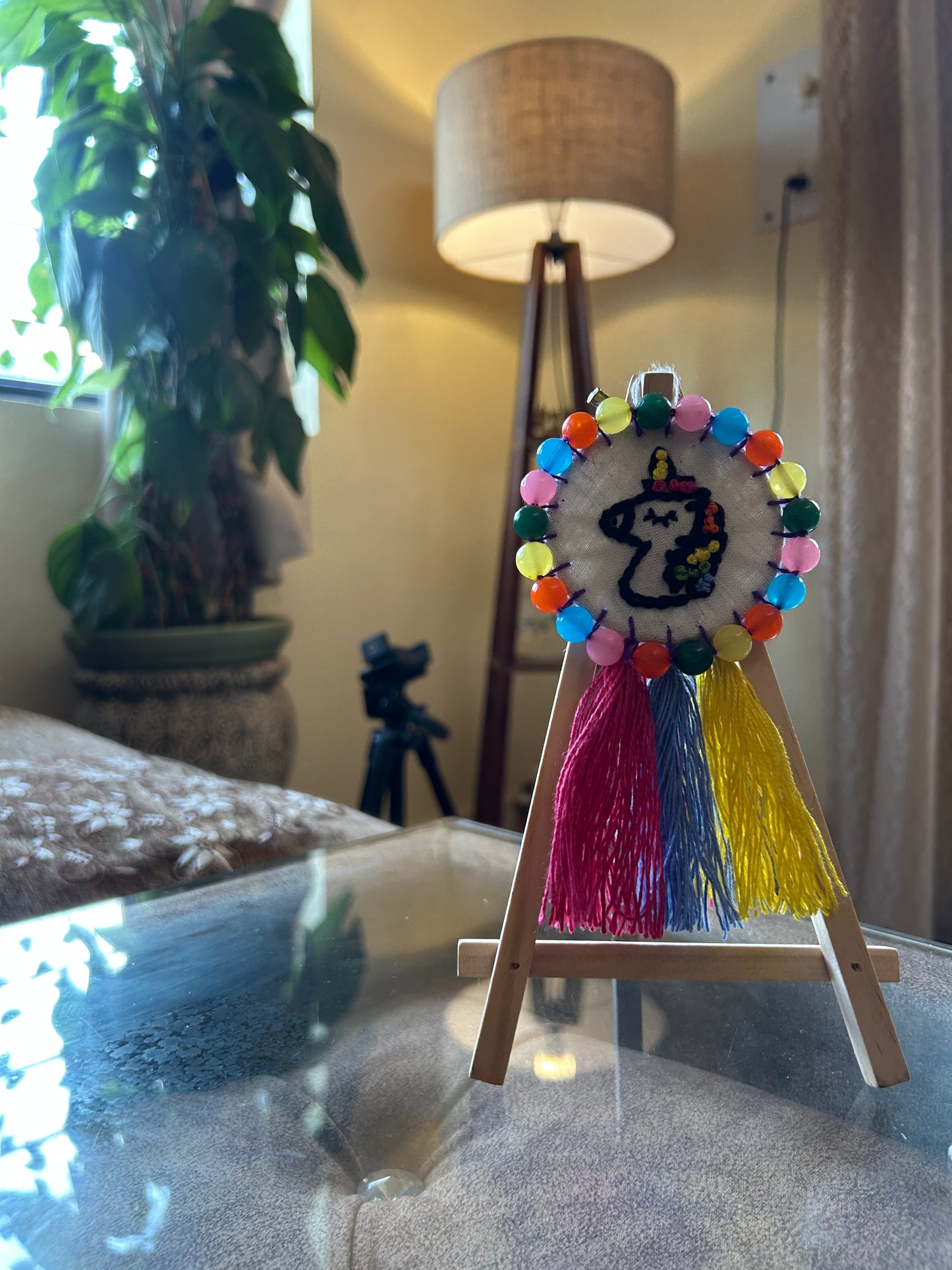 Unicorn Hoop Charm