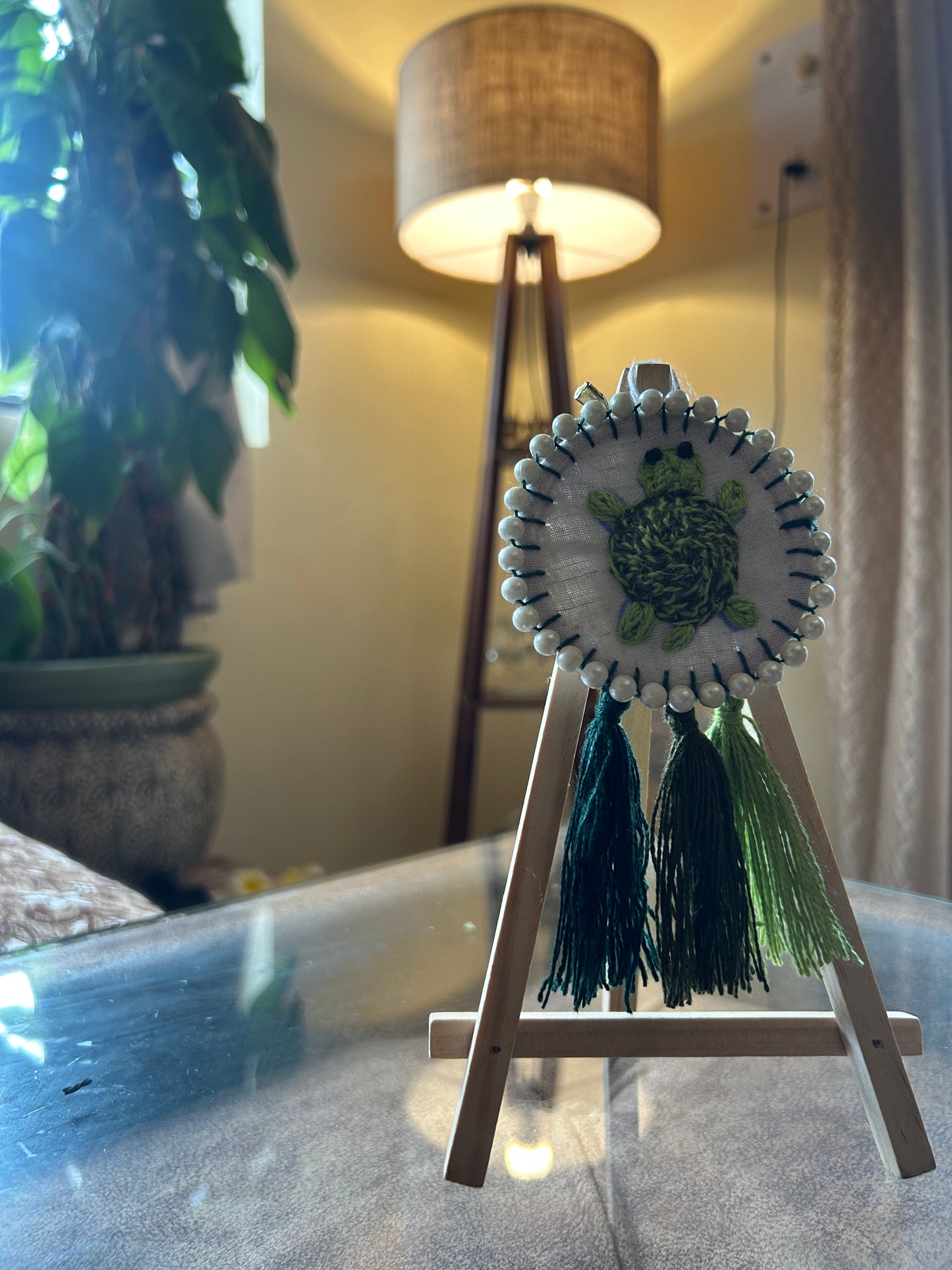 Shubh Kachua Hoop Charm