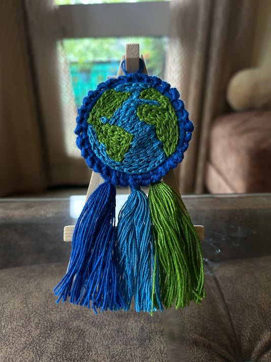 Earth Hoop Charm