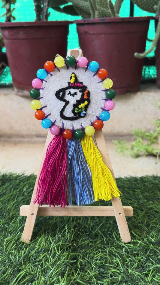 Unicorn Hoop Charm